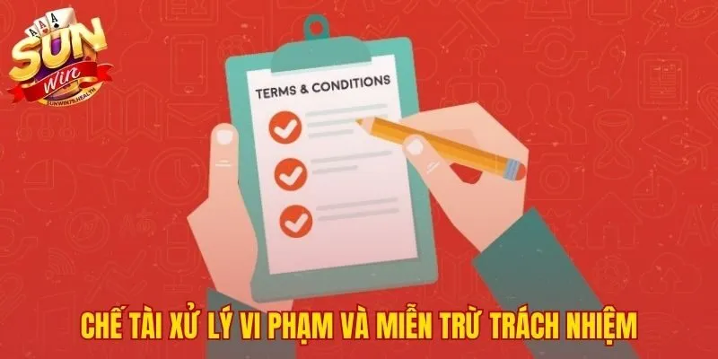 Chế tài xử lý khi vi phạm tại SUNWIN